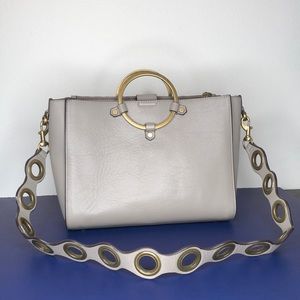 Rebecca Minkoff Ring Satchel w/ Clip-in Wallet